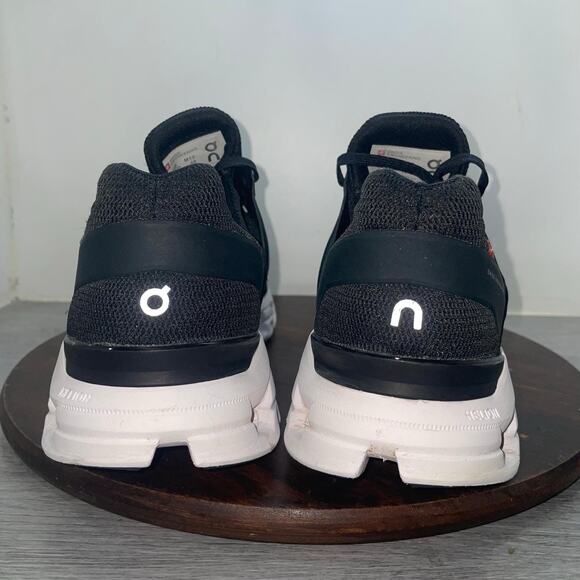 On Cloudswift Mens Size 13 Black White Athletic Running Walking Shoes Sneakers main image 8